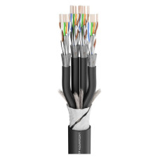 SOMMER CABLE 580-0311-04 Мережевий кабель SC-Mercator QUAD, 4xCAT.7, чорний, Ø 20,8 мм