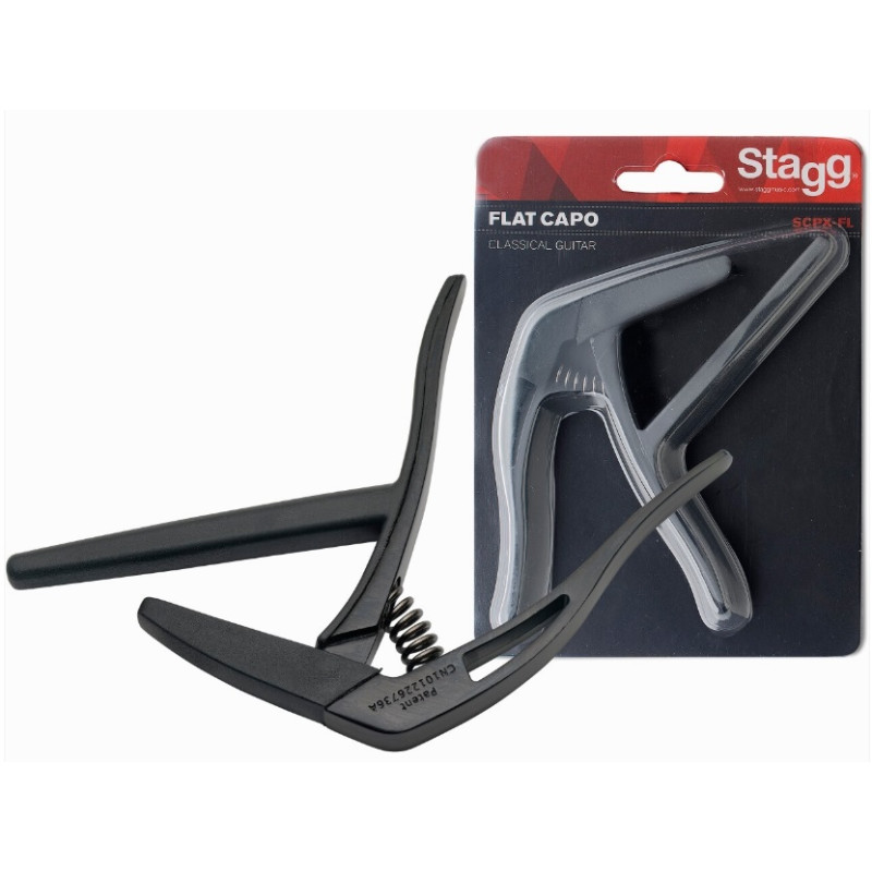 STAGG SCPX-FL BK Каподастр