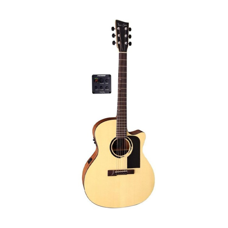VGS B-20 CE Bayou Natural Stain Акустична гітара з датчиком