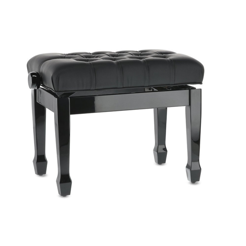Банкетка для фортепіано GEWA Deluxe XL Black High Gloss