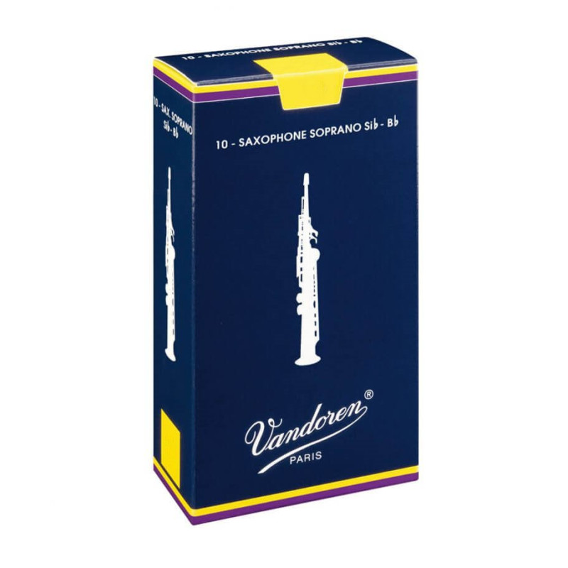 Тростина для сопрано-саксофона Vandoren Soprano Saxophone Traditional 2 1/2 (1 шт)
