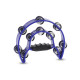 Тамбурин GEWA Jingle wreath Half moon 20 jingles Blue