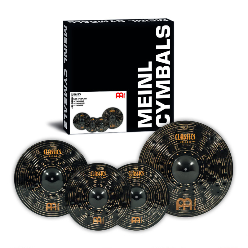 Комплект тарілок Meinl Classics Custom Dark CCD141620 (H14