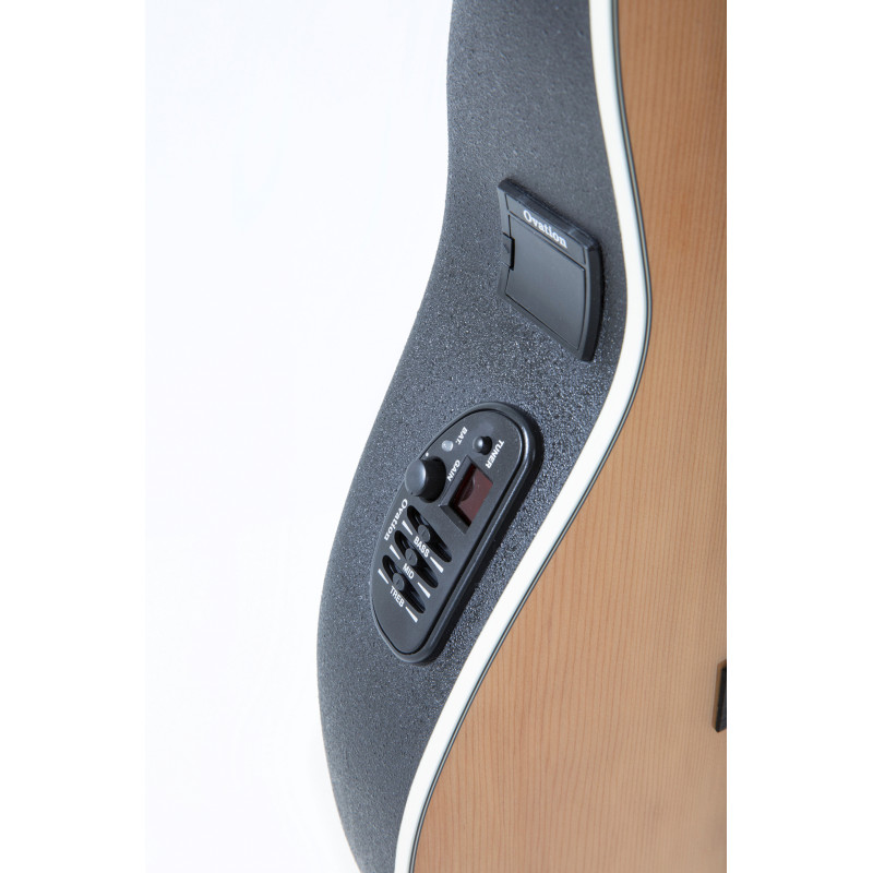 OVATION Celebrity Traditional CS24C Cedar Mid Cutaway Nylon Natural Акустична гітара з датчиком