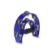 Тамбурин GEWA Jingle wreath Half moon 20 jingles Blue