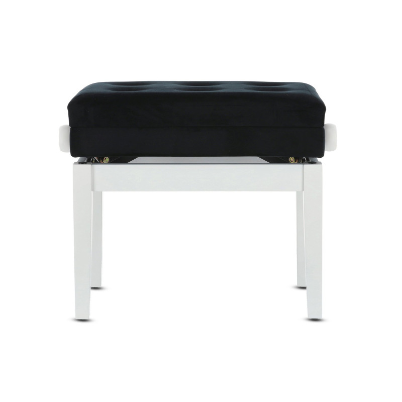 Банкетка для фортепіано GEWA Deluxe Compartment White Matt