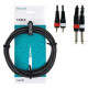 Інсертний кабель GEWA Basic Line 2x Mono Jack 6,3 мм/2x RCA (6 м)