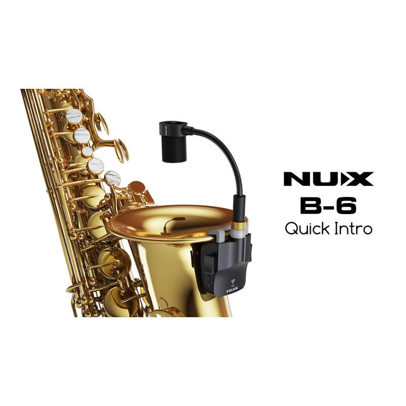 NUX B-6 Радіосистема для саксофону