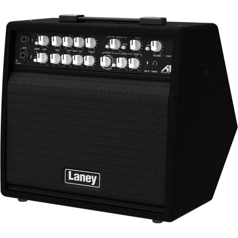 LANEY A1+ Акустичний комбопідсилювач 80Вт для гітари та вокалу