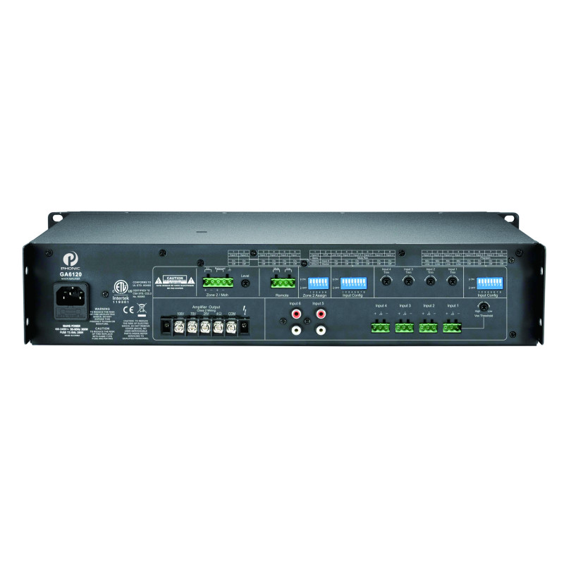 PHONIC GA6120 Микшер трансляционный активный