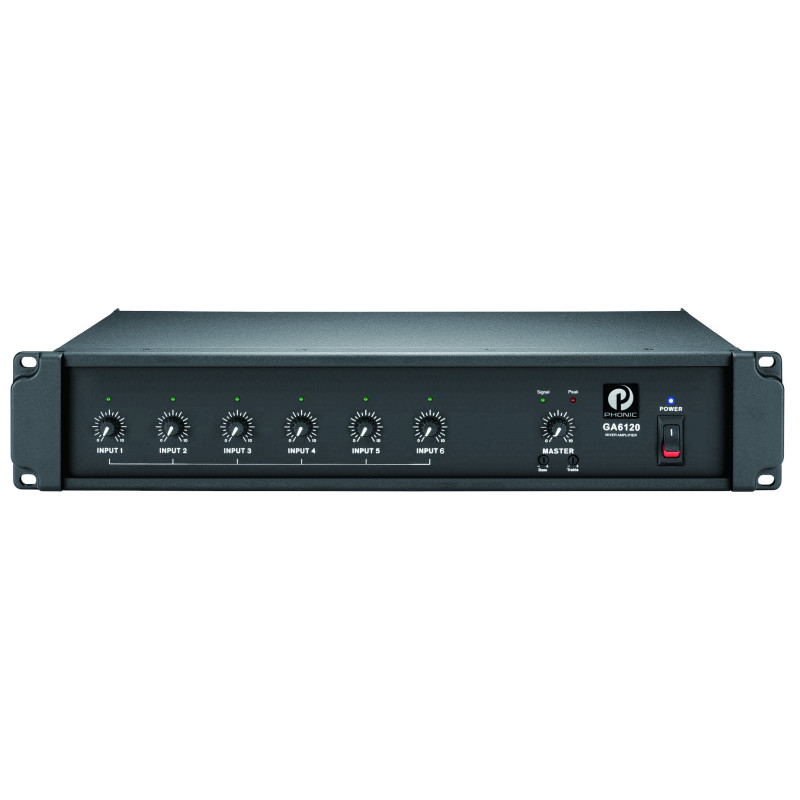 PHONIC GA6120 Микшер трансляционный активный