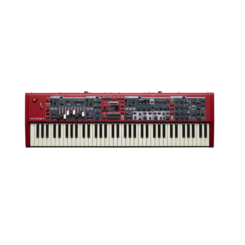 CLAVIA NORD STAGE 4 COMPACT 73‑клавішний сценічний клавішний інструмент з напівваговою клавіатурою та фізичними drawbar