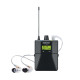 SHURE P3RA=-K12 Преміальний бодіпак-приймач PSM300, діапазон K12 (614–638 МГц)