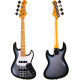 FLIGHT JB Mini Moonburst Bass Бас-гитара компактная