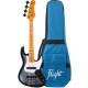 FLIGHT JB Mini Moonburst Bass Бас-гитара компактная