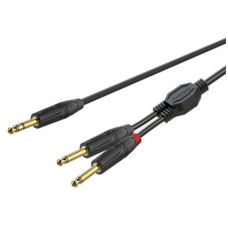 Готовий сполучний аудіокабель Roxtone GPTC130L6, 2х0.22 кв. мм, вн. діаметр 5 мм, 6 м