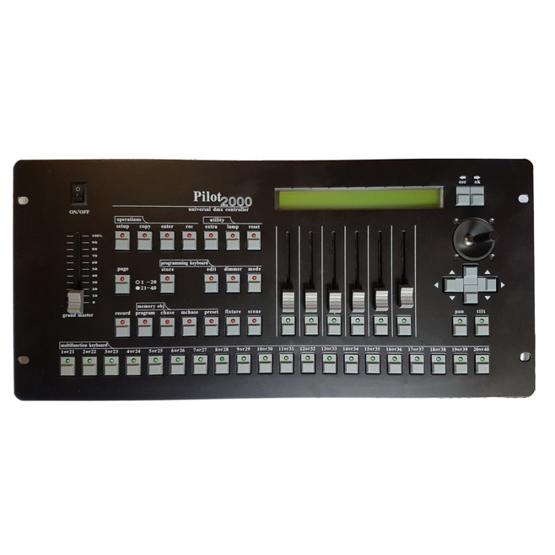 DMX Контроллер PR-3512AC Pilot 2000 Controller в транспортировочном кейсе