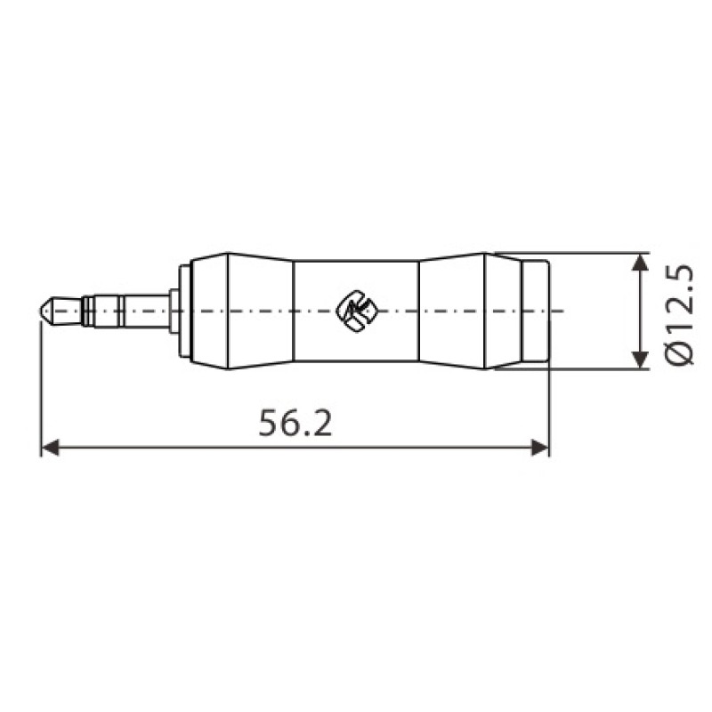 Перехідник Roxtone RA3MJ3JF 3.5mm jack stereo male (тато) - 6.3mm female (мама)