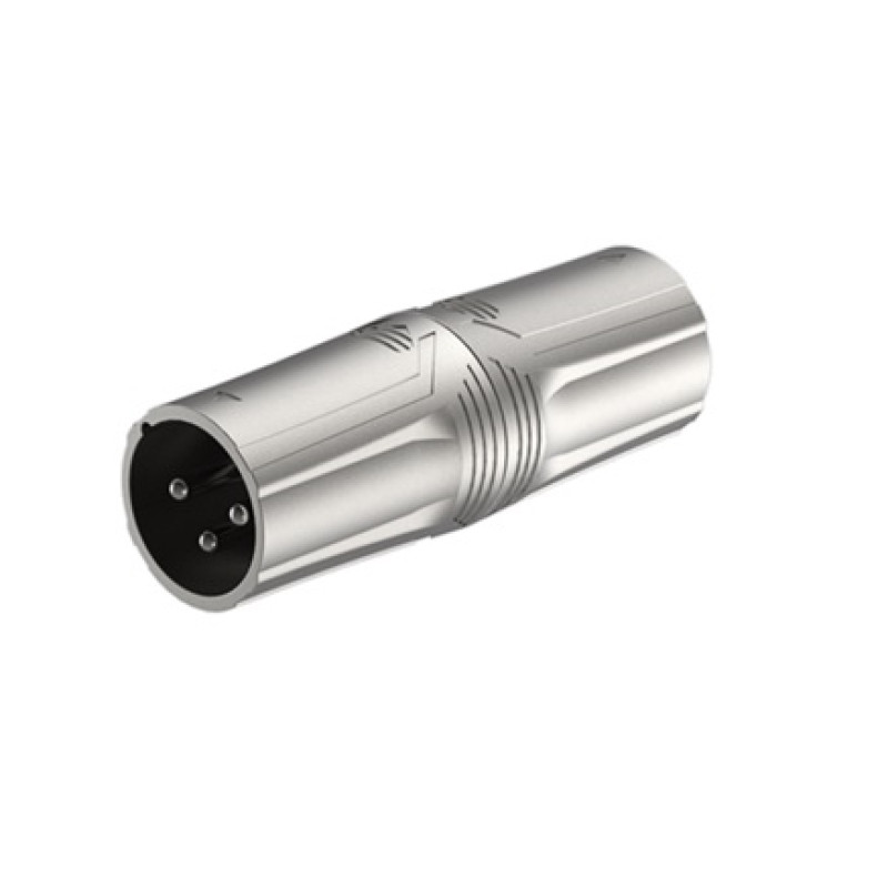Перехідник Roxtone RA3XMM XLR male (тато) - XLR male (тато)