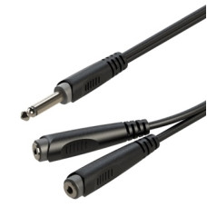 Готовий кабель Roxtone RAYC390L02, 2х1x0.14 кв. мм, вн. діаметр 4x8 мм, 0,2 м