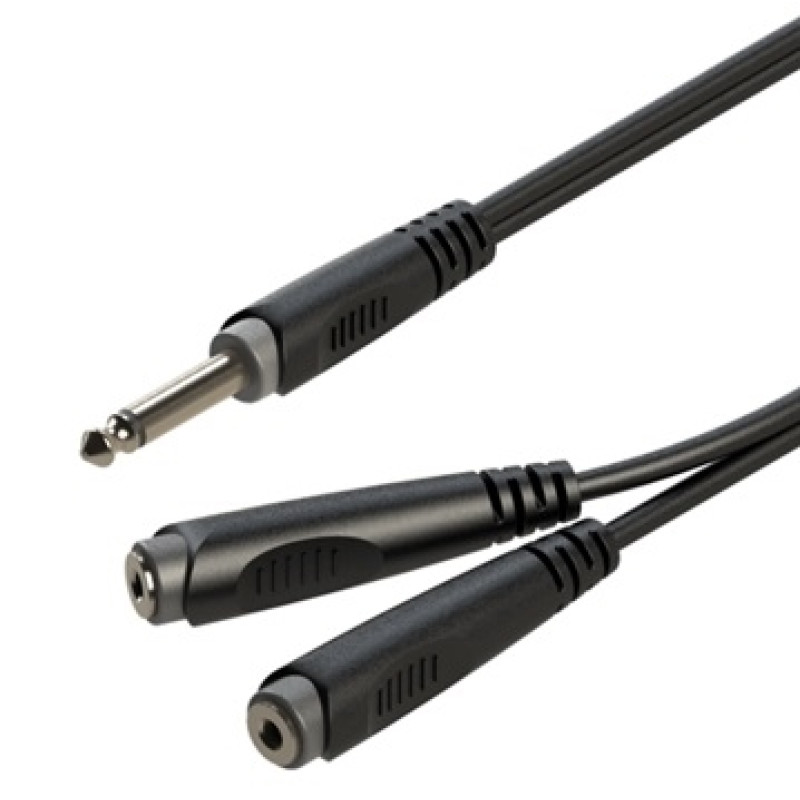 Готовый кабель Roxtone RAYC390L02, 2х1x0.14 кв. мм, вн. диаметр 4x8 мм, 0,2 м