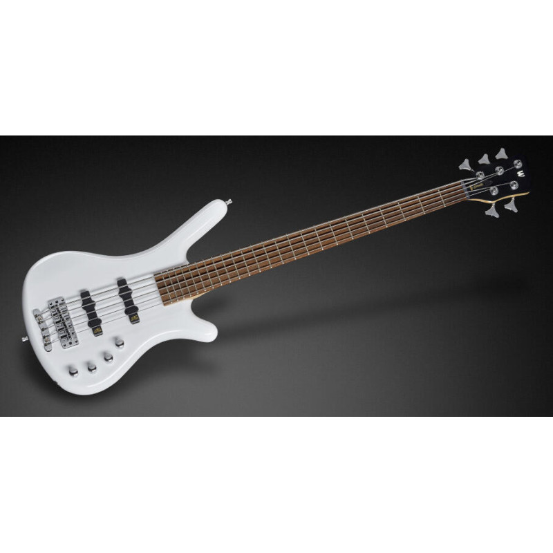 WARWICK RockBass Corvette Basic, 5-String (Solid White High Polish) Бас-гітара