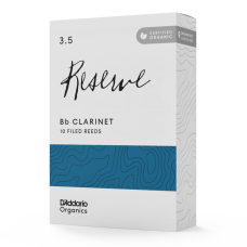 D'ADDARIO Organic Reserve Bb Clarinet #3.5 - 10 Pack