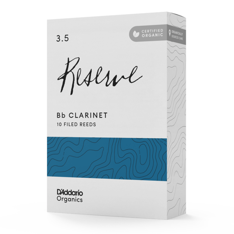 D'ADDARIO Organic Reserve Bb Clarinet #3.5 - 10 Pack