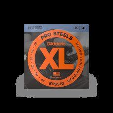 D‘ADDARIO EPS510 XL PROSTEELS REGULAR LIGHT (10-46) Струни для бас-гітари