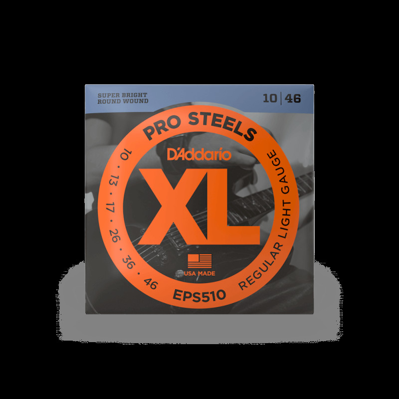 D‘ADDARIO EPS510 XL PROSTEELS REGULAR LIGHT (10-46) Струни для бас-гітари