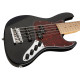 SADOWSKY MetroExpress 21-Fret Hybrid P/J Bass, Maple, 5-String (Solid Black High Polish) Бас-гітара