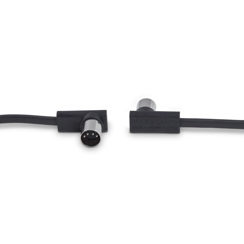 ROCKBOARD RBO CAB MIDI 200 BK Flat MIDI Cable - Black, 200 cm