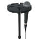 GATOR FRAMEWORKS GFW-MIC-6TRAY Multi Microphone Tray Holds 6 Microphones