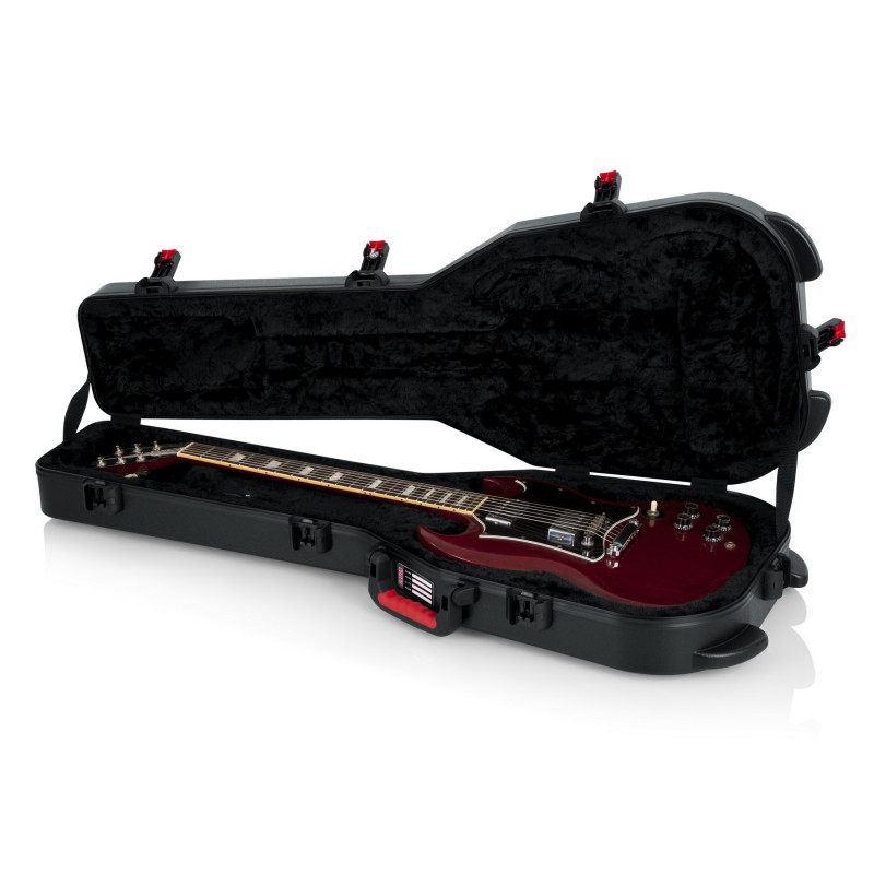 GATOR GW-335-BROWN Semi-Hollow Guitar Deluxe Wood Case Кейс для электрогитары