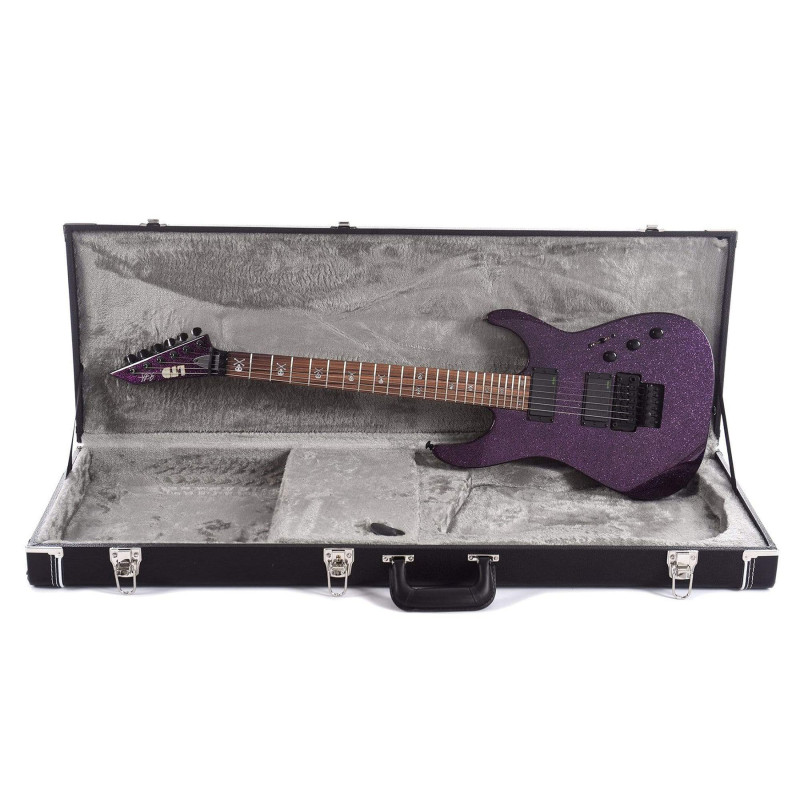 LTD KH-602 Фирменная модель Кирка Хэмметта (Purple Sparkle) Электрогитара