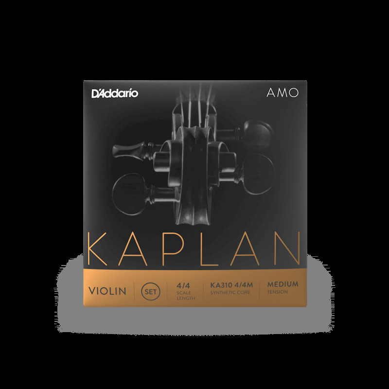 D`ADDARIO KAPLAN AMO VIOLIN STRING SET 4/4 Scale Medium Tension
