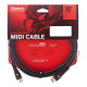 D'ADDARIO PW-MD-10 Custom Series MIDI Cable (3m)