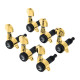 D'ADDARIO PWAT-6R3 AUTO-TRIM TUNING MACHINES (6 in-line, Gold)