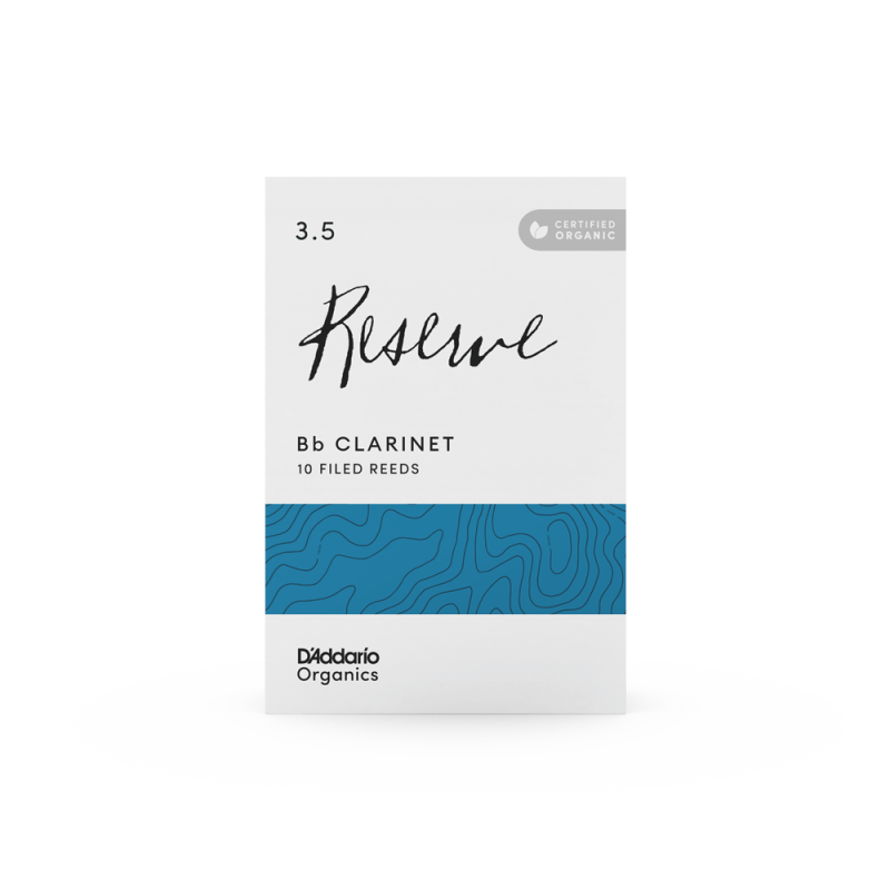 D'ADDARIO Organic Reserve Bb Clarinet #3.5 - 10 Pack