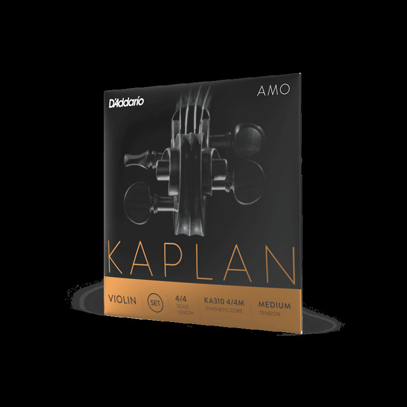 D`ADDARIO KAPLAN AMO VIOLIN STRING SET 4/4 Scale Medium Tension