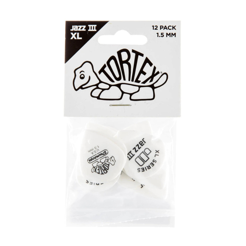 DUNLOP TORTEX JAZZ III XL PICK 1.50 Медіатори