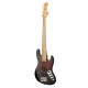 SADOWSKY MetroExpress 21-Fret Hybrid P/J Bass, Maple, 5-String (Solid Black High Polish) Бас-гітара