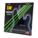 DR STRINGS NEON Green Bass - Medium - 5 String (45-125) Струни для бас-гітари