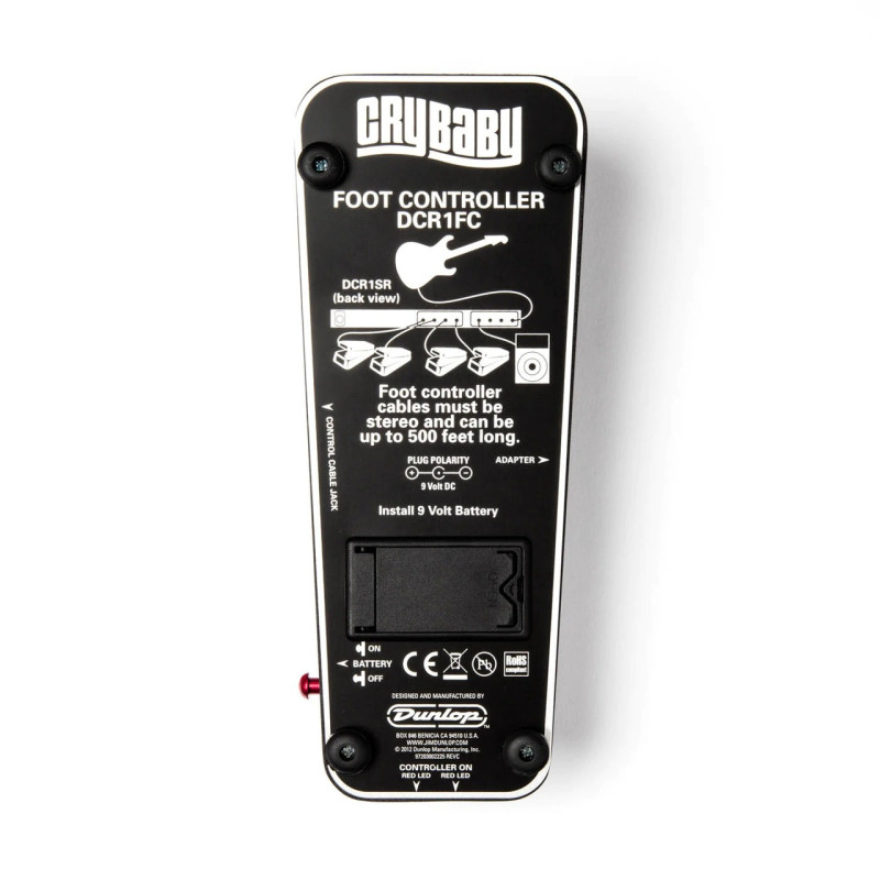 DUNLOP CRY BABY RACK FOOT CONTROLLER Педаль ефектів
