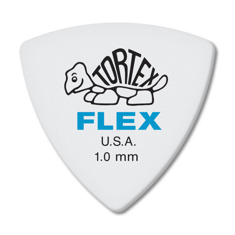 DUNLOP TORTEX FLEX TRIANGLE PICK 1.0MM Медіатори