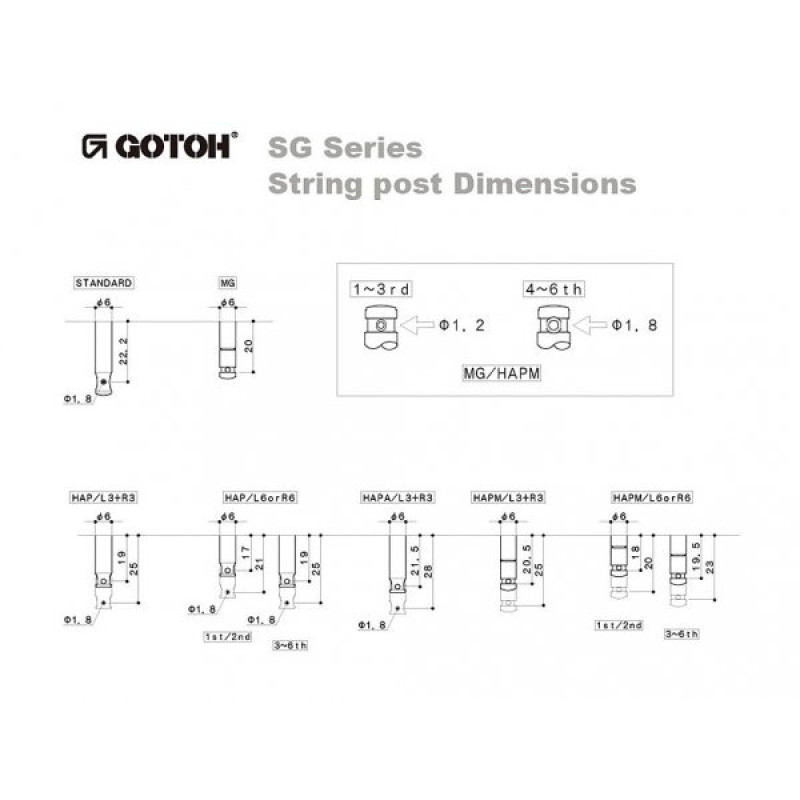 GOTOH SG381-07L HAPM CK
