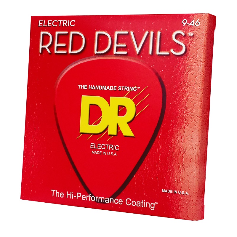 DR STRINGS RED DEVILS Electric - Light Heavy (9-46) Струни для електрогітари