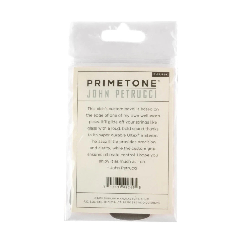 DUNLOP John Petrucci Primetone Pick Black Медіатори