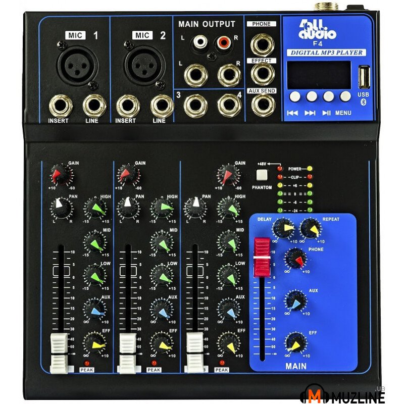 4ALL AUDIO F4 мікшерний пульт