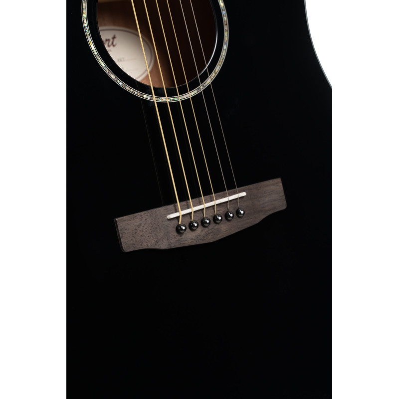 CORT EARTH 60 (Black Gloss) Акустична гітара